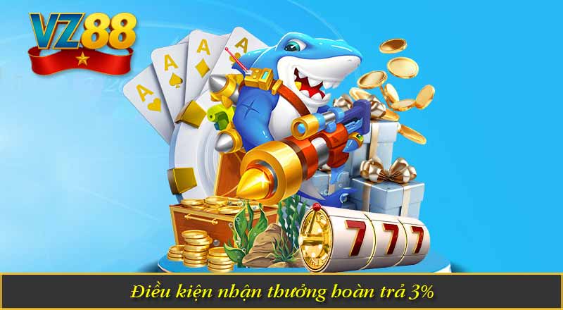 Điều kiện nhận thưởng hoàn trả 3%